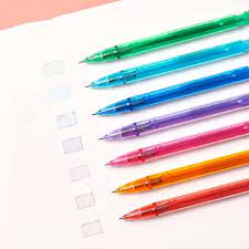 Portaminas Uni Color 0,5 mm con Mina de Color Borrable - Dibu!