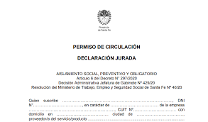 5/4/2020 | el control de circulación en la vía pública en la provincia se validará mediante el sistema de control de circulación de la provincia y el certificado único para circulación emitido por el. La Provincia Implementa El Certificado Unico Habilitante Para La Circulacion Dispuesto Por Nacion Rufinoweb Com Ar