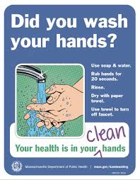Did You Wash Your Hands Poster Massachusetts Health Promotion Clearinghouse Use 1 hand to rub the back of the other hand and clean in between. did you wash your hands poster