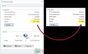 Walaupun pada internet, masalah kecepatan biasanya hanya berlangsung sesaat sebab terjadi pengalihan rute. Changing Ethernet Network Speed From 100 Mbps To 1 Gbps Gigabit