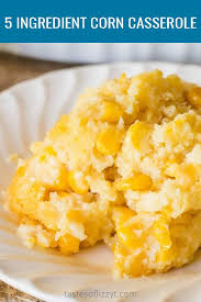 5 Ingredient Corn Casserole Easy Casserole Recipes Side Dishes Easy Recipes