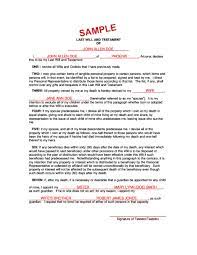 This domain is for use in illustrative examples in documents. 39 Last Will And Testament Forms Templates á… Templatelab