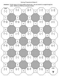 Solving Proportions Mazes Easy Version And A Harder Version From Mariedompierre On Teachersnotebook Com 4 Pa Solving Proportions Solving Equations Solving