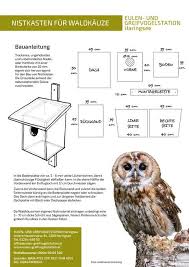 Nistkasten Fur Eulen Und Greifvogel Eulen Und Greifvogelstation Haringsee Nistkasten Bauen Nistkasten Coole Holzarbeitprojekte