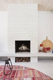 You will soon notice that you already have a color scheme. Gallery Of Brick House Clare Cousins 20 White Brick Fireplace Fireplace Tile Surround Home Fireplace
