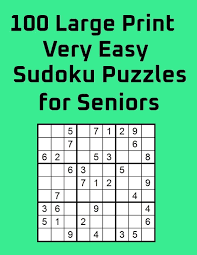 The best printable blank sudoku 4 per page | obrien&#039;s website. Buy 100 Large Print Very Easy Sudoku Puzzles For Seniors One Large Puzzle Per Page With Solutions Book Online At Low Prices In India 100 Large Print Very Easy Sudoku Puzzles