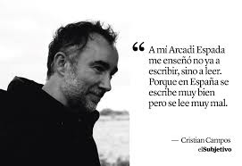 Yo corrí delante de los. Conoce Nuestras Firmas Cristian Campos By The Objective Medium