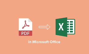 When you convert your pdf document into an excel file, every page within your pdf will be turned into a separate. How To Convert Pdf To Excel In Microsoft Office The Jotform Blog