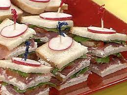 Pin By Barbara Lash On Party Food Food Network Recipes Finger Sandwiches Delicious Sandwiches