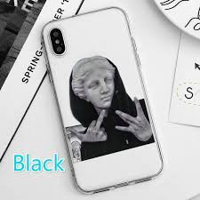 Fashion Statue Soft Phone Case For Iphone 11 Pro Max Cover Xs Max X Xr Coque