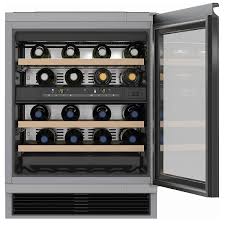 Cave A Vin Encastrable Sous Plan 34 Bouteilles Miele Ref Kwt6321ug