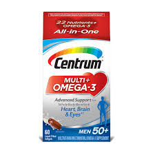 Nutritional support for every stage of life for men & women. Centrum Multi Omega 3 Men 50 Multivitamin Centrum