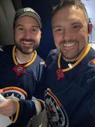 Winner of “wear your jersey night.”