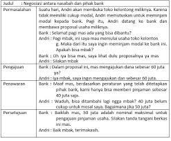 Berisi pengajuan dan penawaran dari pihak yang memiliki kepentingan berbeda. Materi Kelebihan Dan Kekurangan Isi Teks Negosiasi Mapel Bahasa Indonesia Kelas 10 Sma Ma Bospedia
