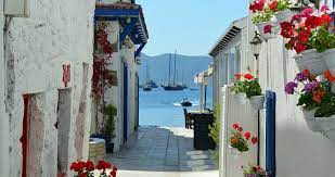 1974 yılında imar planı yapılan bodrum'un tüm taş evleri beyaz duvarlara ve mavi pencerelere sahiptir. Bodrum Evleri Bodrum Evleri Neden Beyaz Duvarli Mavi Pencerelidir