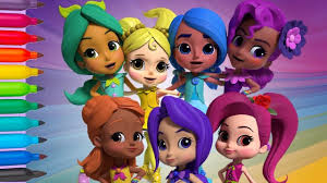 Rainbow Rangers All Characters Coloring Compilation Kayla Bonnie I Rainbow Bonnie Ranger