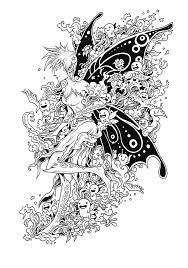 An extreme colouring and search challenge. Doodle Invasion Coloring Book On Behance