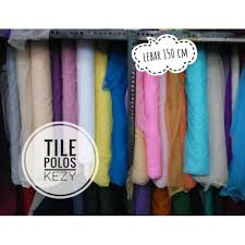Lebar kain 150 cm bahan halus dan lembut, biasa dipakai untuk kebaya / variasi gaun tersedia banyak pilihan warna mohon memberikan keterangan warna. Kain Tile Tille Tulle Polos Kebaya Kezy Shopee Indonesia