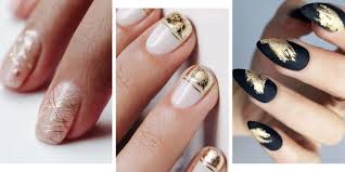 Top 140+ coffin nails ideas for this summer 2019 page 37 | myblogika.com. Gold Nails 19 Of The Most Stunning Designs On Instagram