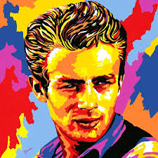 James Dean by Vladimir Gorsky (32 x 32)