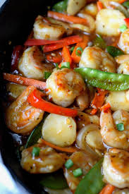 Shrimp With Hot Garlic Sauce Butteryourbiscuit Seafood Recipes Hot Garlic Sauce Seafood Dinner