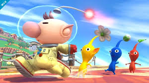 2 25 14 Wii U Unofficial Olimar Running Away From His Pikmin Super Smash Bros Smash Bros Super Smash Bros 3ds