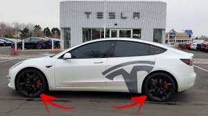 My 72 hours with the tesla model 3 performance edition. New Tesla Model 3 Rims Arachnids Youtube