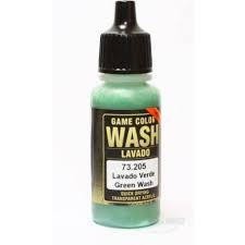The washes are developed with a new resin, used for shadows and for the application of colors in layers. Vallejo Game Color Wash 73205 Green 17ml Sklep Modelarski Agtom