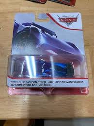 Disney Pixar Cars Steel Blue Jackson Storm RARE