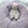 Also, you need to consider the materials used, designs or good this bed has three layers made with microfiber shredded foam which makes your dog easy to breathe. 1