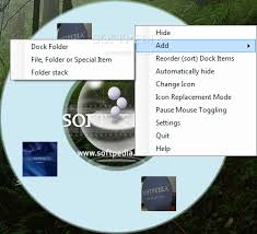 A circular, oval, and spiral dock for windows implemented in.net using c#. Download Circle Dock 1 5 6 30