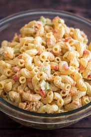 This Small Macaroni Salad Is One Of My Favorite Side Dishes Ever Macaroni Salad Macaroni Salad Recipe Pasta Salad Recipes