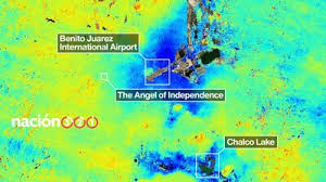 NASA evidencia el acelerado hundimiento del suelo en la Ciudad de México