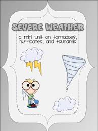 A Severe Weather Unit Weather Unit Teaching Weather Severe Weather