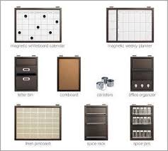 Pottery Barn Daily System Espresso Wall Organizer