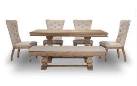 This dining table set in a charcoal gray finish with textured gray upholstered seat cushions in a practical polyfiber make six piece set: Upholstered Chairs Perfect In Terms Of Comfort And Design Savillefurniture