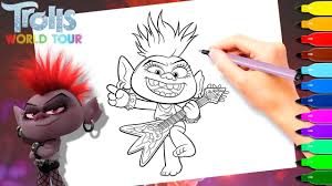 Dec 21, 2020 · it features queen barb poppy and branch. Barb Trolls World Tour Coloring Art And Coloring Fun Youtube