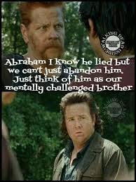 The Walking Dead Memes Eugene Porter Glenn Rhee Abraham Ford The Walking Dead Walking Dead Facts Dead