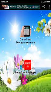 Aplikasi ini adalah inisiatif kami untuk memudahkan kami dan semua pengguna android untuk membuat semakan menggunakan telefon bimbit. Saps Ibu Bapa Semakan Online Fur Android Apk Herunterladen
