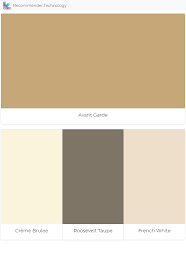 Avant Garde Creme Brulee Roosevelt Taupe French White Paint Colors Benjamin Moore Perfect Paint Color Paint Color Palettes