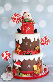 With tenor, maker of gif keyboard, add popular happy birthday cake animated gifs to your conversations. Santa And His Bag Of Toys Cake Christmas Cake Decorations Christmas Birthday Cake Christmas Cake Designs
