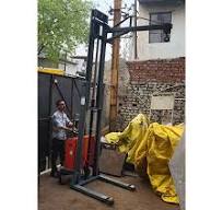 Crane Boom Hook Type Semi Electric Stacker