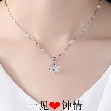 Tassel necklace looks really beautiful and is loved by girls. Usd 135 72 999 Sterling Silver Necklace Female Collarbone Chain Silver Jewelry Send Girlfriend Wife Valentine S Day Birthday Gift 2021 New Wholesale From China Online Shopping Buy Asian Products Online From