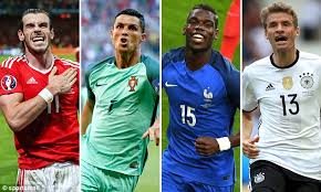 After defeat to france in their opening game, life doesn't get any easier for germany as they face reigning european champions portugal. Euro 2016 Semi Finals Guide Wales Vs Portugal Germany Vs France Daily Mail Online
