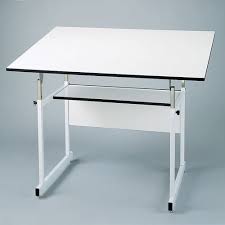 White Architecture Drafting Table Amar Trading Corporation Id 20190847291
