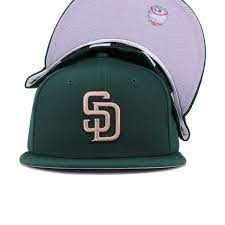 San Diego Padres Dark Green New Era 59fifty Fitted