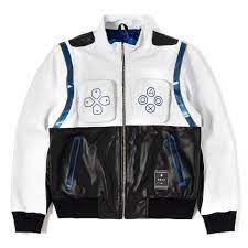 Posh Playstation 5 Two Tone Premium Lamb Leather Jacket Trends Society