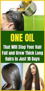 Stop Your Hair Fall And Grow Thick Long Hairs In Just 10 Days With This Oil Grow Thick Long Hair Fall Hair Long Hair Styles