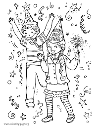 Show your kids a fun way to learn the abcs with alphabet printables they can color. New Year Kids Celebrating New Year Coloring Page New Year Coloring Pages Printable Christmas Coloring Pages Christmas Coloring Pages