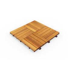 Imagine infinite possibilities in 3d with our custom deck design tool and get started building the outdoor living space of your dreams today! Camp 20 Acacia Camp20 12 Ich X 12 Inch Deck Tiles In Golden Teak 10 Tiles Per Case 10 S The Home Depot Canada